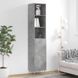 Highboard DE2274 Grau - Holzwerkstoff - 34 x 180 x 35 cm