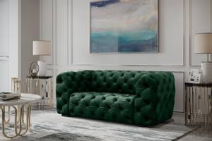 Chesterfield Sofa 2-Sitzer Grün