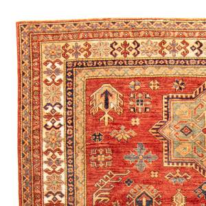 Kazak - 252x187cm Rot - Naturfaser - 187 x 1 x 252 cm