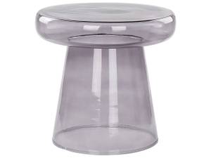 Table d'appoint LAGUNA Gris - Verre - 39 x 43 x 39 cm