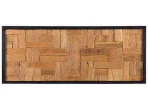 Décoration murale TOLUCA Marron - Bois massif - 100 x 40 x 4 cm