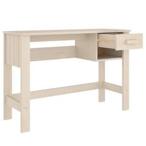 Schreibtisch 3015245 Braun - Holzwerkstoff - Massivholz - Holzart/Dekor - 110 x 75 x 40 cm