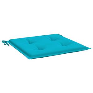 Gartenstuhl-Kissen 3005021-1 (2er Set) Türkis - 40 x 40 cm