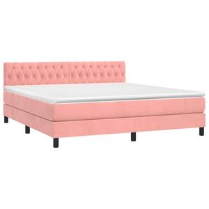 Boxspringbett 3017268-18 Pink - Breite: 180 cm