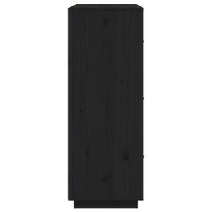 Highboard DE2929 Schwarz - Massivholz - 40 x 109 x 67 cm