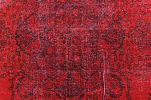 Teppich Ultra Vintage CCCXIV Rot - Textil - 160 x 1 x 262 cm