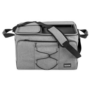 IceBreezer KT43 Kühltasche Grau - Textil - 32 x 28 x 43 cm