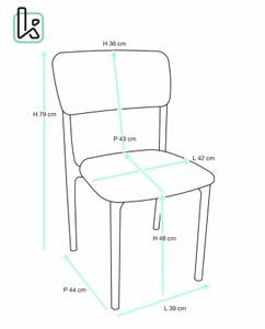 Chaise visiteur RIM (lot de 2) Blanc