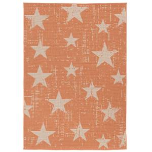 In & Outdoor Teppich  Marbella Sterne Orange - 160 x 230 cm