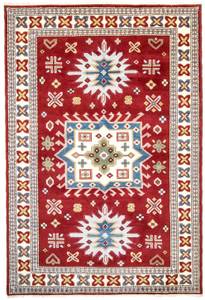 Orientteppich - 298x202cm Rot - Naturfaser - 202 x 2 x 298 cm