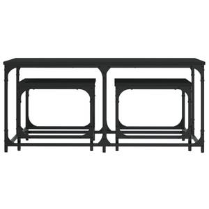 Couchtische 3er Set D427 Schwarz