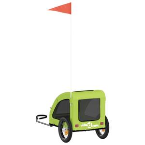 Remorque vélo pour chien 3028682 Vert - 53 x 53 x 124 cm