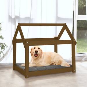 Lit pour chien 3016322-1 Marron foncé - 81 x 60 cm