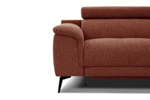 Relaxsofa Fiero 3-Sitzer Dunkelorange