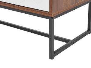 Sideboard NUEVA Schwarz - Eiche Dunkel - Weiß - 112 x 62 cm