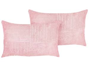 Kissen 2er Set MILLET Pink - 47 x 27 x 43 cm