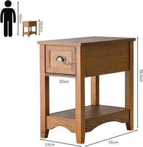 Beistelltisch HW61983(2er Set) Holz