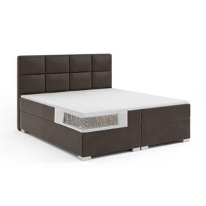 Boxspringbett Doppelbett Norseman Braun - Breite: 200 cm