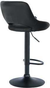 Tabouret de bar Milet Lot de 2 Noir