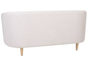 2-Sitzer Sofa LOEN Beige - Gold - Textil