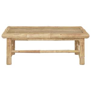 Table de jardin 3007512 Blanc - Bambou - 65 x 30 x 65 cm