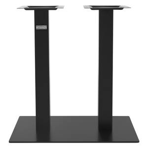 Piètement de table-Double ML-DESIGN Set Noir - Métal - 43 x 72 x 70 cm