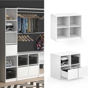 Armoire Visit 28847 Blanc - 75 x 68 x 49 cm