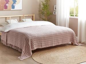 Plaid BERE Rose foncé - 220 x 240 cm