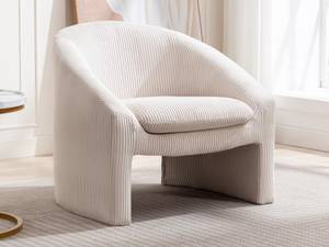 Fauteuil  OSSANA Blanc crème