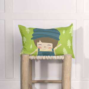 Train Housse de coussin Textile - 1 x 50 x 30 cm