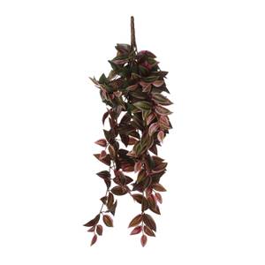 Kunstliche Hängepflanze Tradescantia Bordeaux