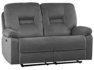 2-Sitzer Sofa BERGEN Dunkelgrau - Grau