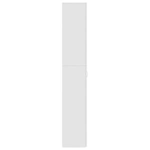Büroschrank 298547 Weiß - Holzwerkstoff - 60 x 190 x 32 cm