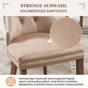 Esszimmerstühle 2er Set Asteria Ⅳ Beige