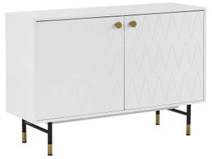 Sideboard ADANTE Schwarz - Gold - Weiß