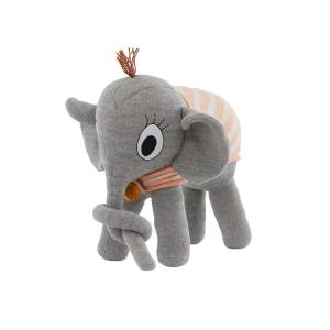 Peluche gris Gris - Textile - 16 x 36 x 35 cm