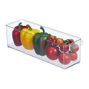 Länglicher Kühlschrank Organizer Kunststoff - 37 x 10 x 10 cm