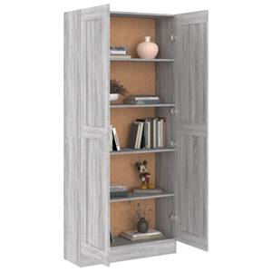 Bücherschrank 3004116-2 Eiche Grau Dekor - Höhe: 186 cm