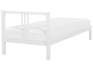 Lit simple VANNES Blanc - Largeur : 97 cm