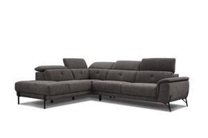 Ecksofa Avena 5-Sitzer Dunkelbraun