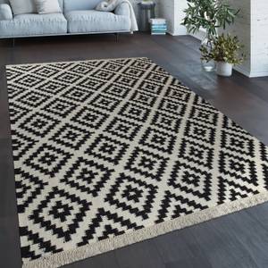 Hochflor-Teppich Kenitra 500 Schwarz - 80 x 150 cm