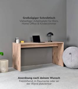 Schreibtisch Der Produktive Eiche Dekor - 145 x 65 cm