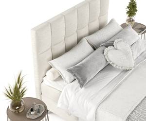 Premium Boxspringbett Anabelle Creme - Breite: 140 cm