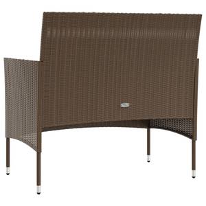 Garten-Lounge-Set (16-teilig) 3012364-2 Braun - Weiß - Anzahl Teile im Set: 16