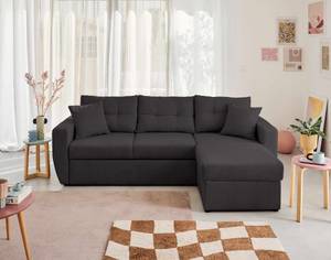 Ecksofa ASTORIA Dunkelgrau