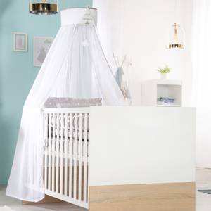 Set de chambre bébé Gabriella 2 pcs Blanc - Bois manufacturé