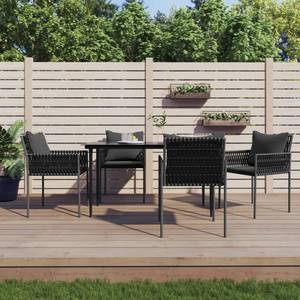 Gartenstuhl 3028938-2 (4er Set) Schwarz