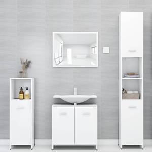Armoire de salle de bain 3003591-1 Blanc - Bois manufacturé - 30 x 184 x 30 cm