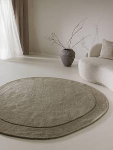 Tapis de laine Shape Vert clair