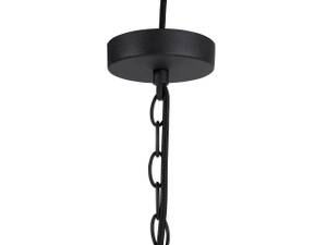 Lampe suspension THAMES Noir - Doré - Métal - 50 x 158 x 50 cm